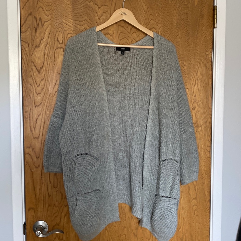 Women’s Mossimo Large Grey Cardigan
